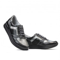 Zapatillas deportivas mujer 694 negro combinado