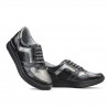 Zapatillas deportivas mujer 694 negro combinado