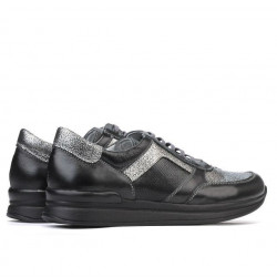 Zapatillas deportivas mujer 694 negro combinado