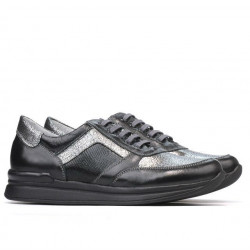 Zapatillas deportivas mujer 694 negro combinado