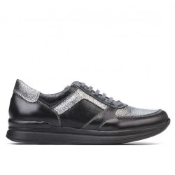 Zapatillas deportivas mujer 694 negro combinado