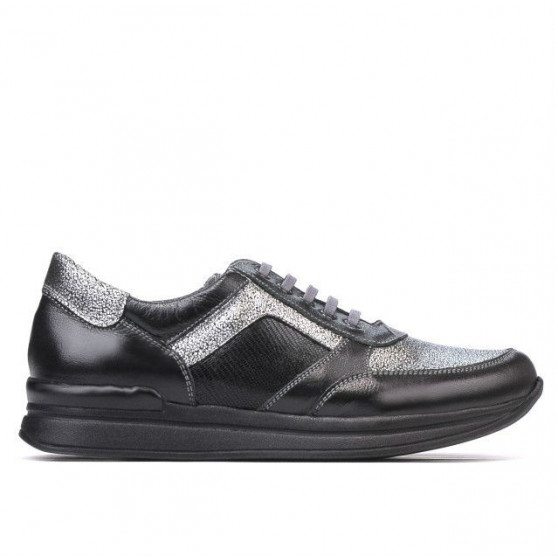 Zapatillas deportivas mujer 694 negro combinado