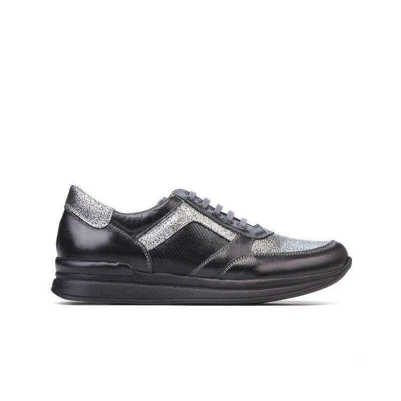 Zapatillas deportivas mujer 694 negro combinado