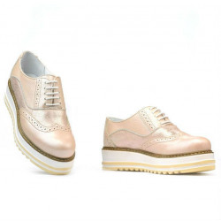 Zapatos casuales mujer 683-1 polvo combinado
