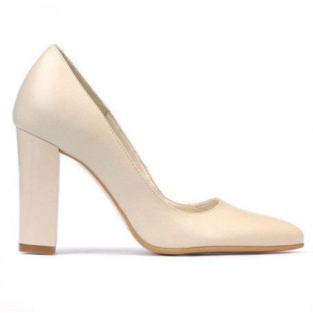 Zapatos elegantes mujer 1261 beige