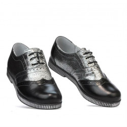 Zapatos casuales de mujer 693 negro combinado