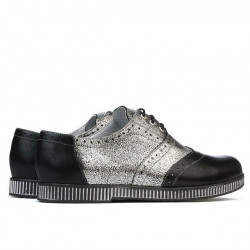 Zapatos casuales de mujer 693 negro combinado