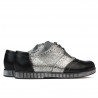Zapatos casuales de mujer 693 negro combinado