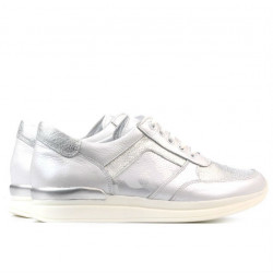 Zapatillas deportivas de mujer 694 blanco nácar combinado
