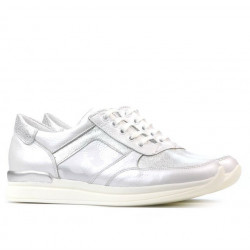 Zapatillas deportivas de mujer 694 blanco nácar combinado