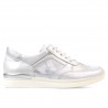 Zapatillas deportivas de mujer 694 blanco nácar combinado