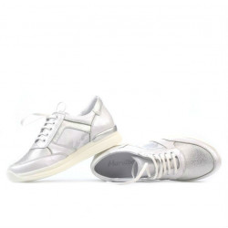 Zapatillas deportivas de mujer 694 blanco nácar combinado