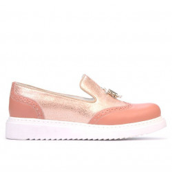 Zapatos casuales mujer 659-1 rosa combinado