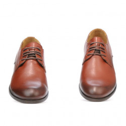 Zapatos elegantes adolescentes 371 a coñac