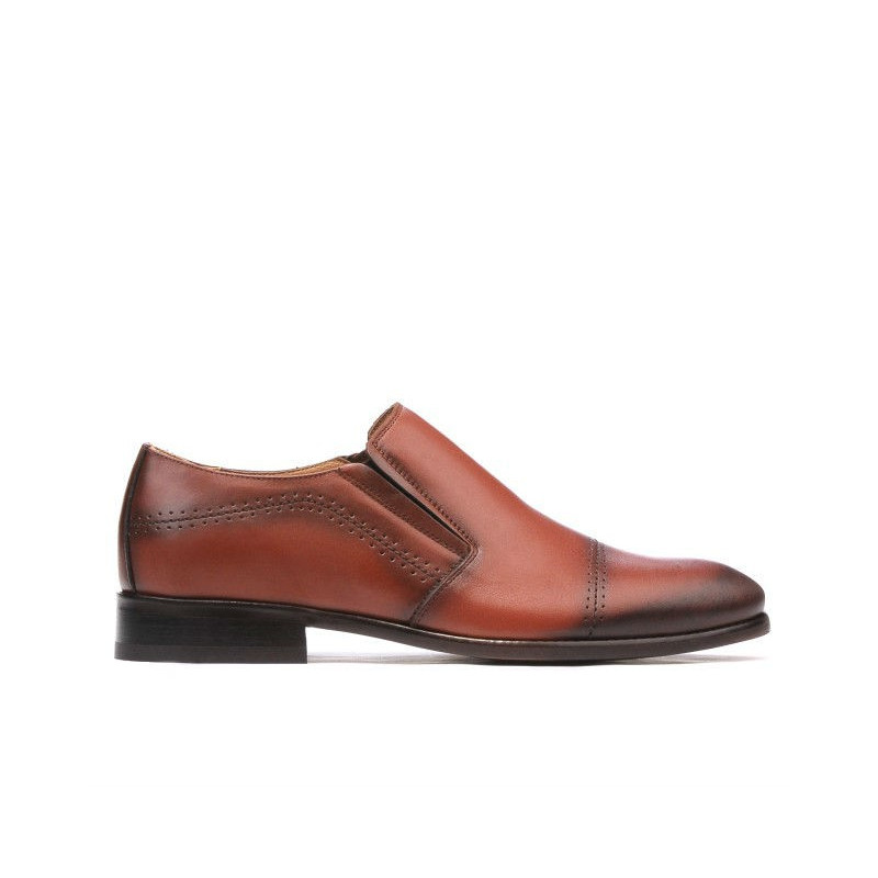 Zapatos elegantes para hombre 877 a coñac