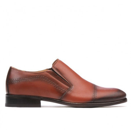 Zapatos elegantes hombre 877m a coñac