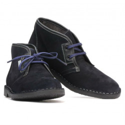 Botas de mujer 7101 azul índigo de velur