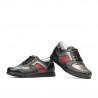 Zapatos para niños 164 negro combinado