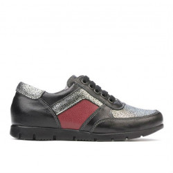 Zapatos para niños 164 negro combinado
