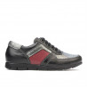 Zapatos para niños 164 negro combinado