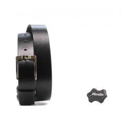 Cinturón de mujer 05m biz negro