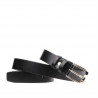 Cinturón de mujer 05m biz negro