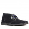 Botas de mujer 7101 azul índigo de velur