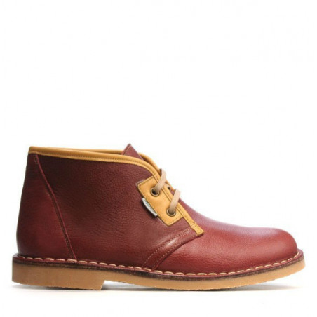 Botines de mujer 7101 burdeos