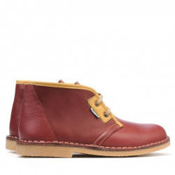 Botines de mujer 7101 burdeos