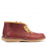Botines de mujer 7101 burdeos