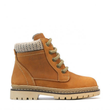 Botas para niños pequeños 29-2c tuxon marrón