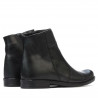 Botines para hombres 414 negro