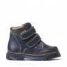 Botas para niños pequeños 37-1c índigo+cobre