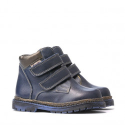 Botas para niños pequeños 37-1c índigo+cobre