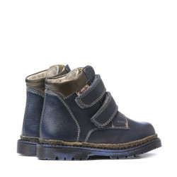 Botas para niños pequeños 37-1c índigo+cobre