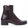 Botines mujer 3284 burdeos