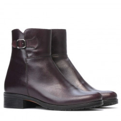 Botines mujer 3284 burdeos