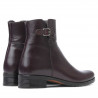 Botines mujer 3284 burdeos