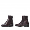 Botines mujer 3284 burdeos