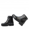 Botines de mujer 3318 negro