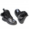 Botas para niños 3010 charol negro