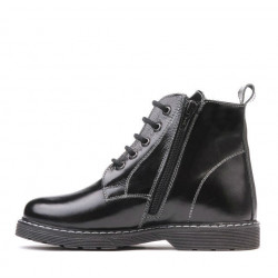 Botas para niños 3010 charol negro