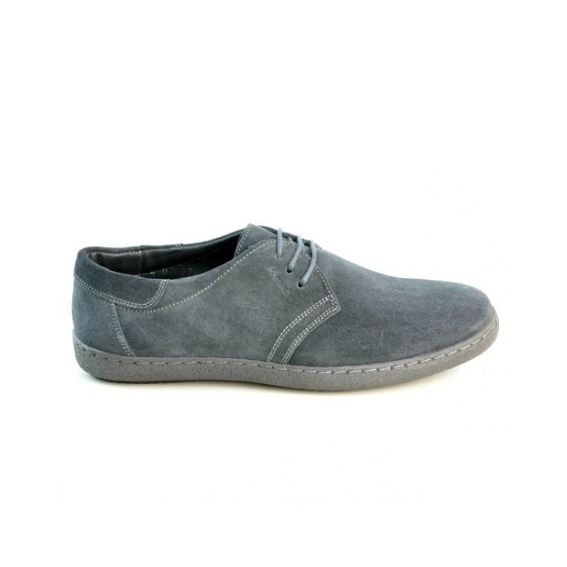 Zapatos casuales para hombre 774 antracita velur