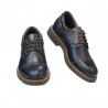 Zapatos elegantes adolescentes 372 índigo+café