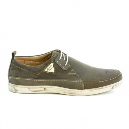 Zapatos casuales para hombres 744 bufo café