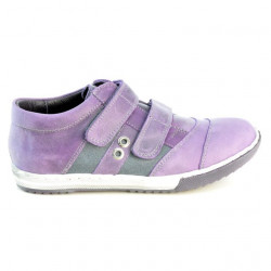 Zapatos para niños 134 tuxon morado+gris