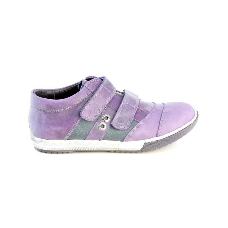 Zapatos para niños 134 tuxon morado+gris