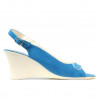 Sandalias de mujer 596 turquesa antílope