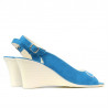 Sandalias de mujer 596 turquesa antílope