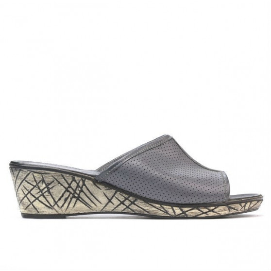 Sandalias de mujer 5004m p gris perforado